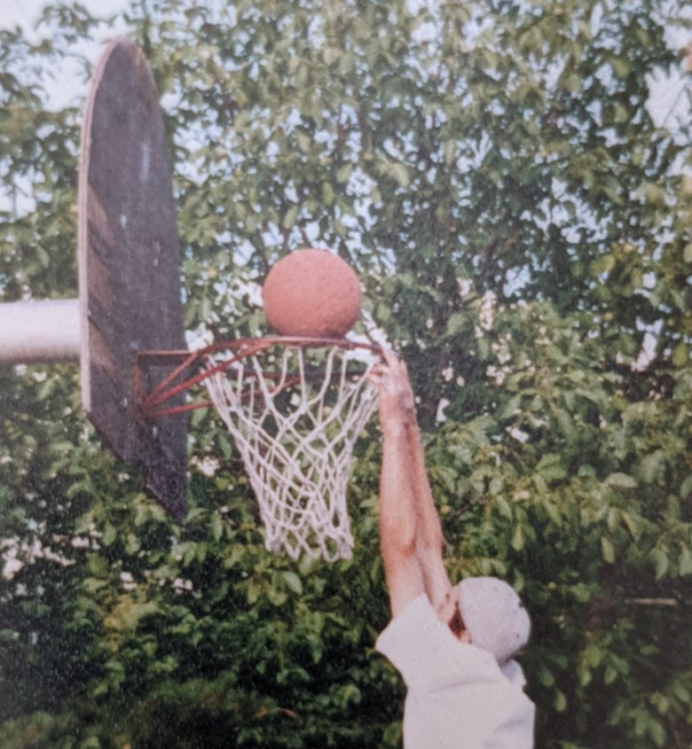 Old Basketball Hoop
